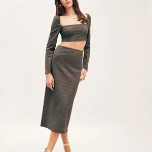 Reformation set (skirt and top)